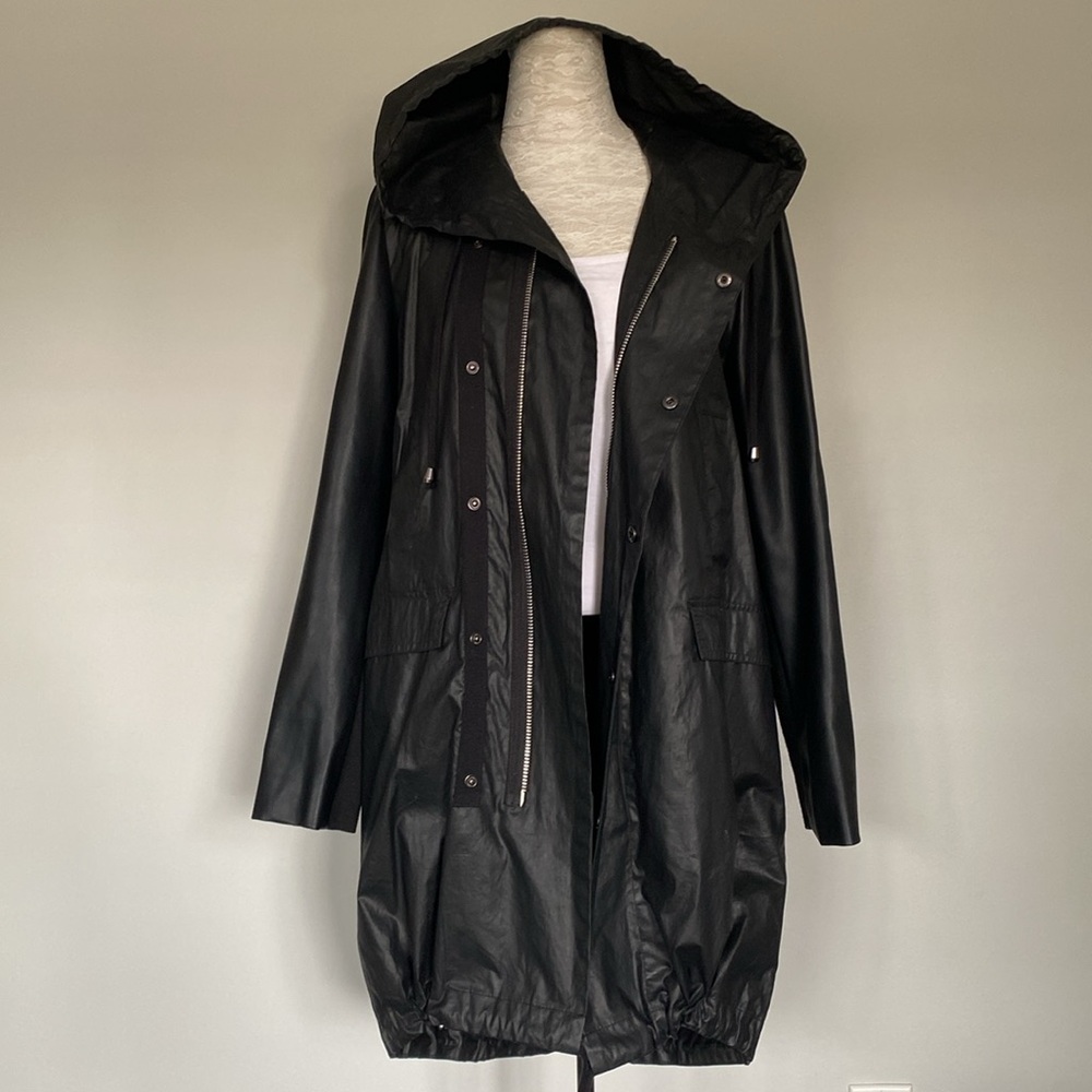 Zara jacket leather sleeves